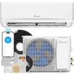 YITAHOME 18000 BTU Mini Split Air Conditioner Heat Pump System, 21 SEER2 208-230V Ductless Inverter System with Wi-Fi & Alexa Compatibility, Cover Up to 1250 Sq. Ft, Complete Installation Kit Included
