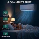 YITAHOME 18000 BTU Mini Split Air Conditioner Heat Pump System, 21 SEER2 208-230V Ductless Inverter System with Wi-Fi & Alexa Compatibility, Cover Up to 1250 Sq. Ft, Complete Installation Kit Included