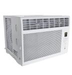 GE Window Air Conditioner Unit, 5,000 BTU with LED Controls for Small Rooms up to 150 sq ft., Adjustable Fan and Cooling Settings, Perfect for Guest or Living Room, Easy Install Kit Included, White