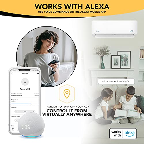 Senville LETO Mini Split Air Conditioner - 9000 BTU