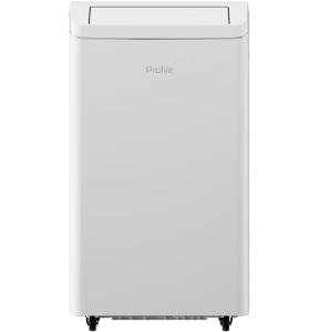 GE PPHV10WWF 10,000 BTU Portable Air Conditioner for Medium Rooms up to 550 sq ft. (9,850 BTU SACC), 3-in-1 with Dehumidify, Fan, and Auto Evaporation, Included Window Installation Kit, White