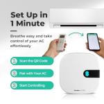 Sensibo Air PRO - Air Conditioner Smart Controller & Air Quality Sensor. Smart Thermostat for Mini Split, Window, Portable AC. Temp & Humidity Sensors. Google, Alexa, Siri & Apple HomeKit Compatible