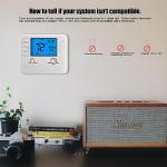 Suuwer 5-1-1 Day Programmable Thermostats for Home 1 Heat/ 1 Cool Conventional Single-Stage Systems