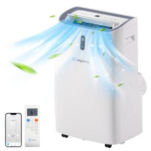 Wiytamo Portable Air Conditioners 14,000 BTU, Cool, Heat, Dehumidifier & Fan 4 in 1 Portable AC Unit, Room Air Conditioners Portable Up to 700 Sq.Ft, with WiFi & Remote/24 Hrs Timer/Auto Swing Fans