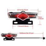 XBERSTAR 3 in 1 Bicycle Lithium-ion Conversion Accessories ebike ebike Light kit Headlight Tail Light Horn DK336 E-Bike Light Sets LCD Display (Light Sets)