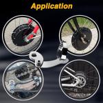 2 Sets Universal Torque Arm Conversion Kit Compatible with E-Bike Front or Rear Hub Motor Installations,Electric Bicycle Maintenance Tool