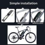 48V Lithium Ebike Battery, 12Ah/16Ah/20Ah, w/ 30A BMS, for Electric Bicycles & E-Motorcycles(100W-1500W), Includes 2A Charger XT60 Connector (48V12AH (with Charger))