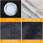 Adult Tricycle Cover Electric Tricycle Covers, Strong UV Protection & Windproof, Waterproof, Heavy Duty Oxford Cloth Tricycle Cover, Black