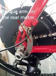 NBPOWER Torque arm-Universal for E-Bike Bicycle -Front or Rear,M14 for E-Bike Conversion Kit, Torque arm for BLDC hub Motor