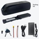 48V 20Ah Electric Bike Battery 48V 16Ah Lithium-Ion Battery with Charger, Safe Lock, Led Indicator Light, Base for Batteries for Mid Drive Kit & Hub Motor for 0-1500W Electric Bike Kit Batteries