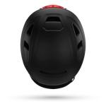 Bern Hudson Commuter Bike Helmet with MIPS, Rated for E-Bike, Integrated LED Rear Light and U-Lock Compatibility, MIPS Matte Black, Medium
