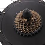 INPAITOO 72V 2000W Bicycle Conversion Kit, Rear Wheel with Mutifunction LCD Display, 9-Speed Bike Hub Motor Conversion Kit for 26" Bike(560rpm)