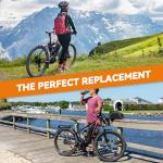 LGECOLFP 48V Ebike Battery15Ah Ebike Battery Pack with USB Port 3A Fast Charger 30A BMS for 48V Controller 250W-1000W Motor