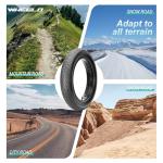 WHEELO E-Bike Fat Tire: 20x4.0 Inch Heavy Duty Fat Tire for Electric Mountain Bicycle and Trike,Folding High-Performance and All-Terrain Tire with Offroad or Trail Riding