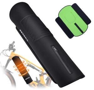 E-Bike Battery Cover Waterproof Thermal Protector, 11.8-16.9in - Neoprene Dustproof Battery Sleeve for Cold Weather, Extend Battery Life