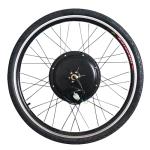 Amebee E-Bike Wheel Conversion Kit 24in 1000W Front Wheel Drive with Power Controller LCD Display Turn Bike to Ebike Electric Wheel Tires Bicycle Modifiy Parts Kits (24in 1kw 48v Front Drive)