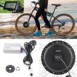 Amebee E-Bike Wheel Conversion Kit 24in 1000W Front Wheel Drive with Power Controller LCD Display Turn Bike to Ebike Electric Wheel Tires Bicycle Modifiy Parts Kits (24in 1kw 48v Front Drive)