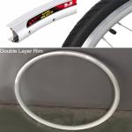 Amebee E-Bike Wheel Conversion Kit 24in 1000W Front Wheel Drive with Power Controller LCD Display Turn Bike to Ebike Electric Wheel Tires Bicycle Modifiy Parts Kits (24in 1kw 48v Front Drive)