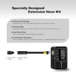 PO13ON Mini Electric Bike Pump with Gauge, Max 120 PSI, 28s Fast Inflate Tiny Portable Bicycle Pump, Presta and Schrader Valve for E-Bike, Mountain, City, Gravel and Road Bike, Cycling Accessories