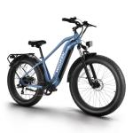 Wooken Gale Electric Bike for Adults, 26" x 4.0 Fat Tire Electric Bike,Peak 1500W Motor Ebike with 48V 720WH Removable Battery,20MPH Ebikes Up to 60Miles,7 Speed,SGS Certified to UL2849