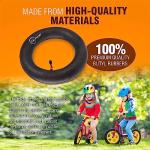(2-Pack) 10x2 Replacement Inner Tubes 10" x 1.95/2.125 with 2 Levers | Compatible with Bike Schwinn Trike Roadster/Tricycle/BoB Revolution Motion - Made from BPA/Latex Free Quality Butyl Rubber