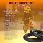 (2-Pack) 10x2 Replacement Inner Tubes 10" x 1.95/2.125 with 2 Levers | Compatible with Bike Schwinn Trike Roadster/Tricycle/BoB Revolution Motion - Made from BPA/Latex Free Quality Butyl Rubber