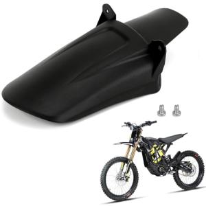 XINGWU Rear Shock Fender for Surron Light Bee X Segway X160/X260 Rear Mudguard Protector Wheel Fender for Surron Part Ebike Accessories Black
