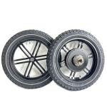 72V2000W Electric Fat Bike Motor Wheel Kit Aluminum Rim motor Set 20x4.0 inch Rear Drive Ebike Motor conversion rear motor with front wheel Include Puncture Resistant Fat Tires