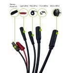 Topyond 25a 36v 48v 750w Electric Bike Brushless Controller Kit with S800 Display Screen Ebike Controller, Suitable for JNJN25A Motor, Ebike Conversion Kit Ideal for Lithium Battery Conversion