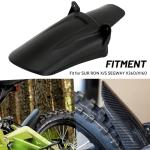 XINGWU Rear Shock Fender for Surron Light Bee X Segway X160/X260 Rear Mudguard Protector Wheel Fender for Surron Part Ebike Accessories Black