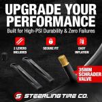 26x4.0 Fat Bike Tube Set (2 Pack) - Premium Replacement for E-Bikes with 26x4.0 Fat Bike Tires Tube Wheels. Schrader Valve with 2 Tire Levers Included. Inner Tube for 26 inch Ebike Electric Bicycle