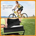 KINMVIP Lipo Battery Safe Bag Explosionproof, Large Capacity Fireproof Bag for Ebike Battery Charging and Storage