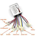 24V36V 350W Electric Brush Motor Speed Controller for e-Bike Conversion kit (36V350W)