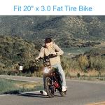 2 Pack 20x3 Fat Tire Bike Inner Tubes, 20 x 3.0 Premium Quality Butyl Rubber Inner Tube with Schrader Valve for 20 inch Electric Bicycle