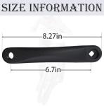THALOUS Universal Bike Crank Arm 170mm Bicycle Left Crank Arm Available in Diamond Hole for MTB Mountain Bike Road Bike Ebike City Bike Exercise Bike