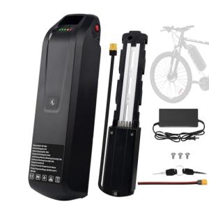 Meaycoty 48v Ebike Battery 10.4ah Electric Bike Battery Pack with 30A BMS for 48v Controller 250w 350w 500w 750w 1000w Motor