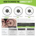 BAFANG Ebike Conversion Kit 48V750W Rear Hub Motor -G0900 Electric Bike Kit with LCD Display &Ebike Battery&PAS Sensor for 26"/27.5"/700C Mountain/City/Road Bikes (135-142mm Dropout)