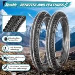 20x3.0 Inch E-Bike Mountain Bicycle Tire Replacement, High-Performance Puncture-Resistant and All-Terrain Folding Electric MTB Tire for MTB, E Bikes, Terrain Tread for Street and Trail Riding