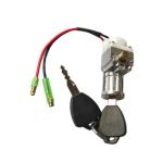 Battery Cylinder Lock Motorcycle Battery Locks Tricycle Electrombile Battery Accessories with 2 Key Motorcycle Ignition Lock