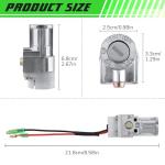 Battery Cylinder Lock Motorcycle Battery Locks Tricycle Electrombile Battery Accessories with 2 Key Motorcycle Ignition Lock