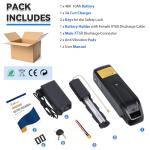 LGECOLFP 48V Ebike Battery 48V 10AH Lithium ion Battery Pack with 3A Fast Charger 30A BMS Fit for Electric Bicycle Bike 1000W-250W Motor