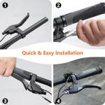 Zeekpowa eBike Brake Levers for BAFANG BBS01 BBS02 BBS-HD Mid Drive Motor and Hub Motor Power Cut Off Brake Parts for eBike Conversion Kit