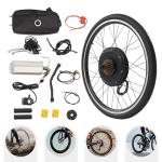 26 Inch 48V 1000W Rear Wheel Electric Bicycle Conversion Kit, Electric Bike Rear Wheel Hub Motor, Rears Wheel Electric Bicycle Motor Kit with LCD Display