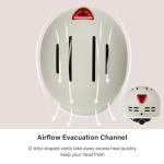 Exclusky Bike Helmet for Adults,Adjustable Cycling Helmet for Men & Women Safety Certified Bicycle Helmet for Commuting, Road Biking, Skating with USB Rechargeable Rear Light