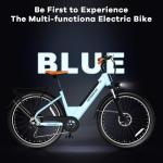 VELECTREC 1000w Peak Electric Bike for Adults,up 80 Miles Removable Battery Ebike, 26" UL Certified Electric Mountain E Bike Adult Electric Bicycles for Commute Beach Snow, Standard, Blues