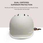 Exclusky Bike Helmet for Adults,Adjustable Cycling Helmet for Men & Women Safety Certified Bicycle Helmet for Commuting, Road Biking, Skating with USB Rechargeable Rear Light