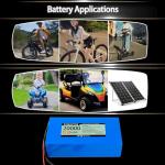 DYMOZYNE 48V Battery 20Ah Ebike Battery 48V Lithium Battery 20Ah Electric with 2A Charger, T-Plug to XT60 Connector and BMS for 200-800W Scooter and Electric Bicycles Motor (48v20ah(200-1000w))