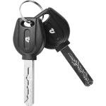 Retrospec Lookout Bike Lock with 14mm Hardened Steel U-Lock & 4ft Security Cable - Anti-Theft Protection for Mountain Bikes & eBikes