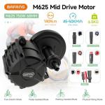 BAFANG 750W 1000W 500W Mid Drive Kit M625 M325 48V 52V Ebike Conversion Kit with 46T Chainwheel Electric Bike Conversion Kit for 68-73MM Mountain Bike Road Bike with VD03 Display Optional & Battery