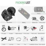 BAFANG 750W 1000W 500W Mid Drive Kit M625 M325 48V 52V Ebike Conversion Kit with 46T Chainwheel Electric Bike Conversion Kit for 68-73MM Mountain Bike Road Bike with VD03 Display Optional & Battery